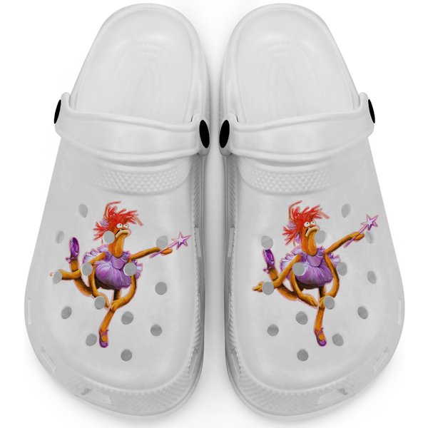 Pepe The King Prawn Ballerina - The Muppet Show Prawn Lake Clogs