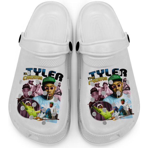#Tyler The Creator Clogs , Vintage Wash Clogs-image