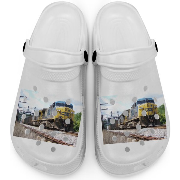 Csx Railroad Ac4400Cw #6 With A Coal Train Clogs-image