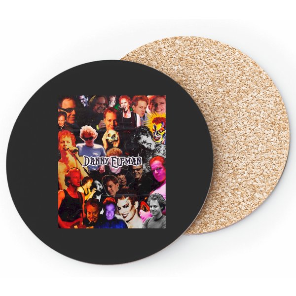 Danny Elfman Head Collage Coasters-image