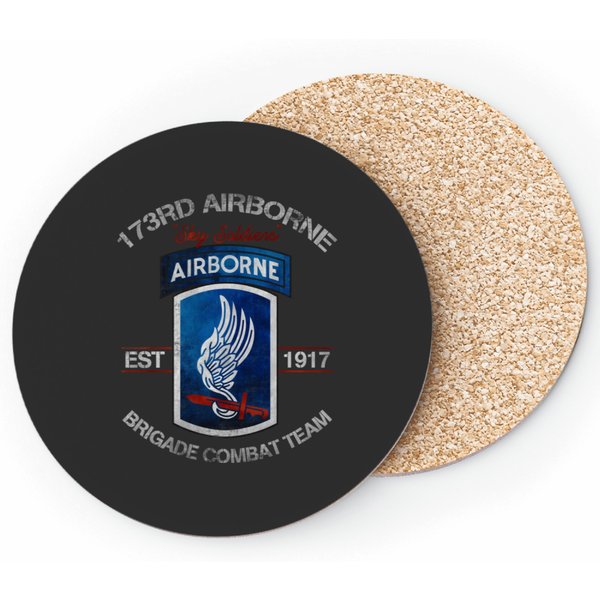 173Rd Airborne Skysoldiers Est 1917 Brigade Combat Team- Us Airborne Coasters-image