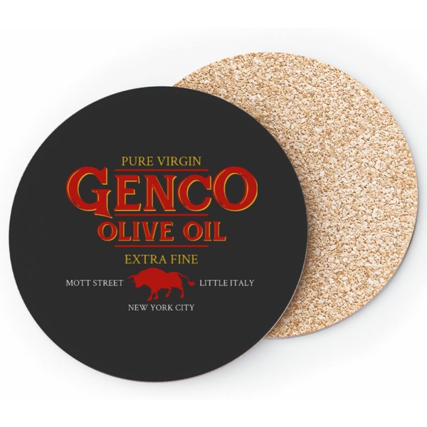 Genco Olive Oil Godfather Coasters-image