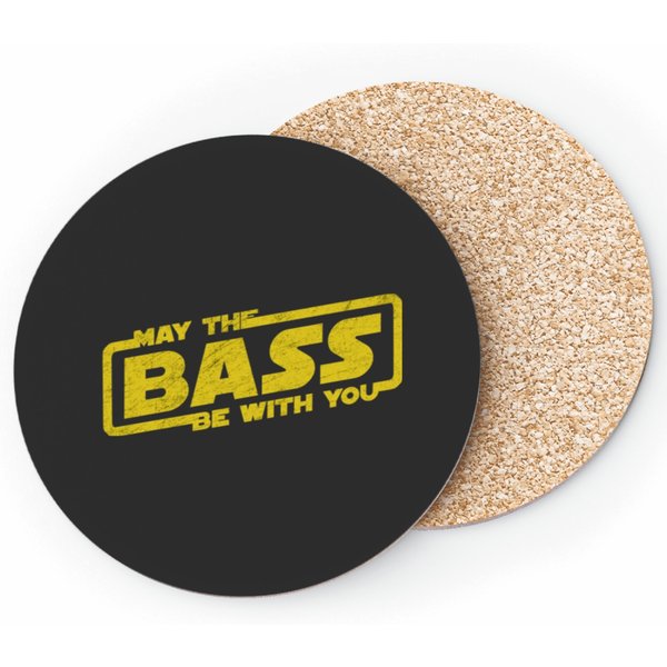 May The Bass Be With You - Electro Party Techno Edm Coasters-image