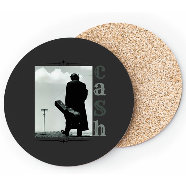 Johnny Cash Face Coasters-image
