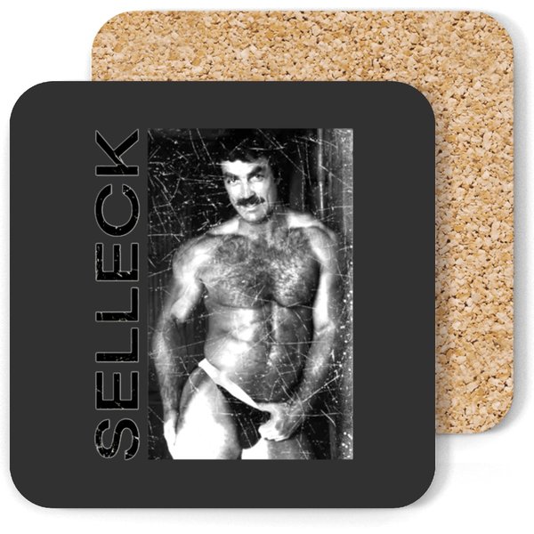 Selleck Vintage - Distressed - Tom Selleck - Coasters