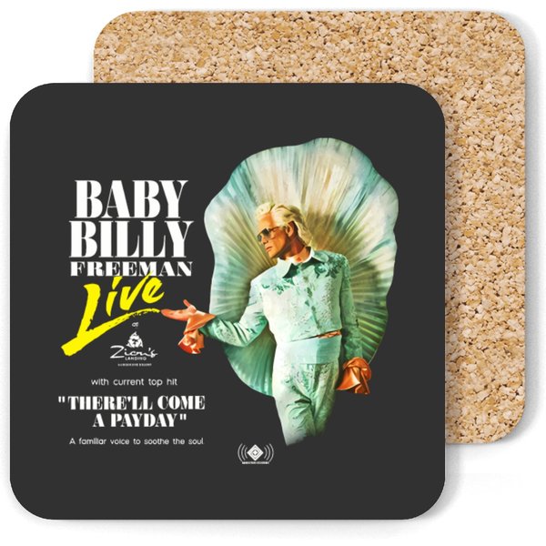 Baby Billy Freeman Live At Zion's Landing - Righteous Gemstones - Coasters