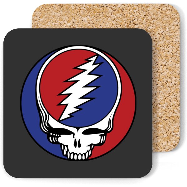 Winterland Ballroom Steal Your Face Skull Logo Deadhead Coasters-image