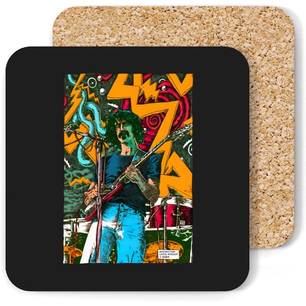 Frank Zappa N°2, By Maximiliano Lopez Barrios - Frank Zappa - Coasters