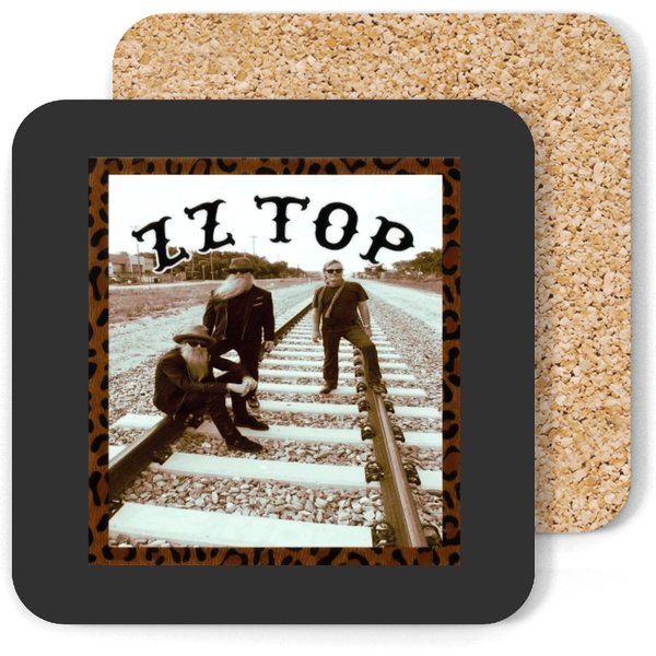 Zz Top Coasters, Zz Top Coasters, Vintage Coasters-image
