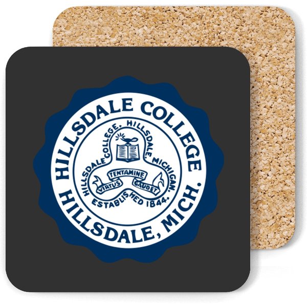 Hillsdale' College Established 1844 Coasters-image