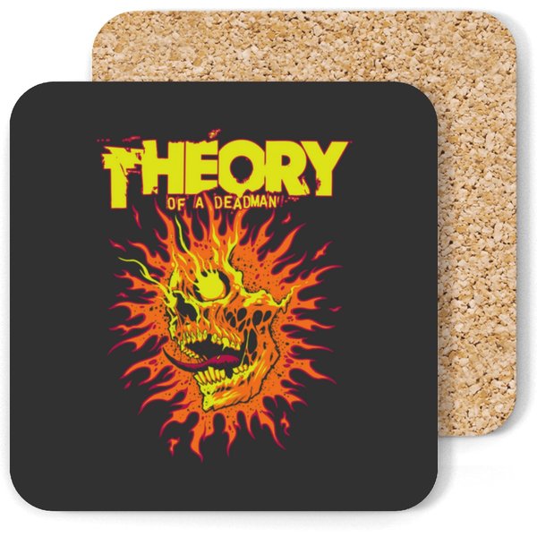 Theory Of A Deadman, Theory Of A Deadman Band, Theory Of A Deadman Merch, Vintage Theory Of A Deadman, Theory Of A Deadman Tour Coasters-image