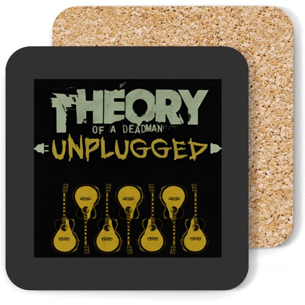 Theory Of A Deadman, Theory Of A Deadman Band, Theory Of A Deadman Merch, Vintage Theory Of A Deadman, Theory Of A Deadman Tour, Band Merch Coasters-image