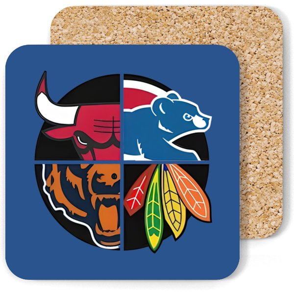 Chicago Northside Sports Coasters-image
