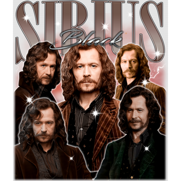 Sirius Black Digital Files, Vintage 90S Graphic Digital Files Sirius Black-image