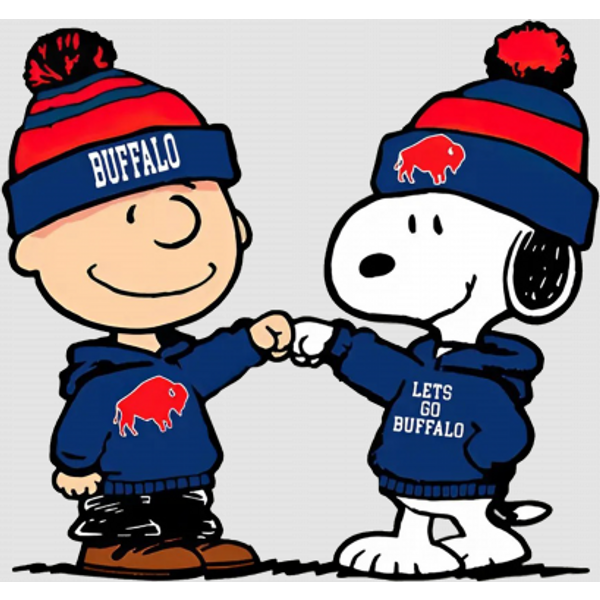 Bills Pals Charlie Brown And Snoopy Digital Files-image