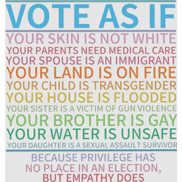 Vote As If Digital Files, Human Rights Digital Files, Protest Apparel-image