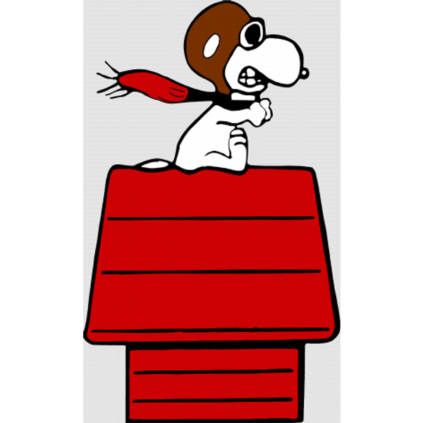 Snoopy Flying Digital Files-image