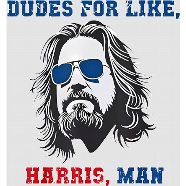 Dudes For Like Harris Digital Files Man White Dude For Kamala Harris 2024 Funny Digital Files-image