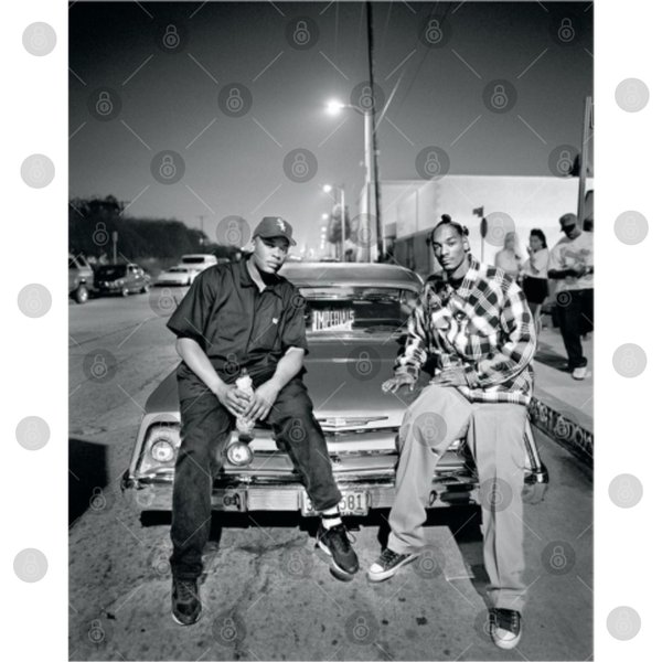 Vintage Snoop Doggy Dogg And Dr. Dre Digital Files-image