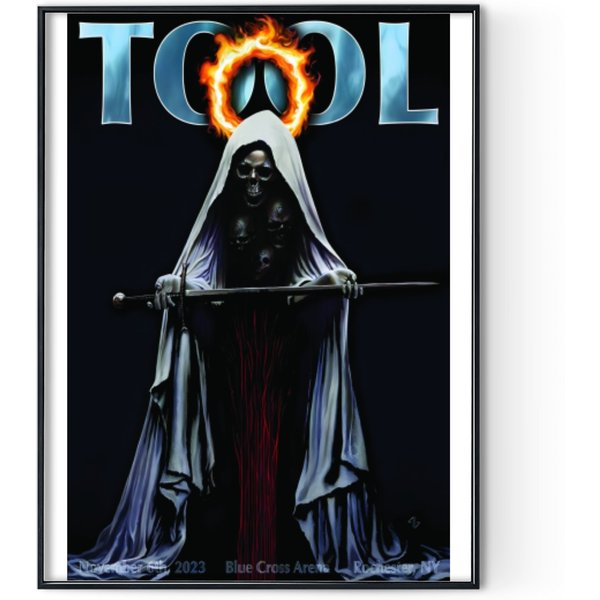 Tool Poster Nov 6, 2023 Blue Cross Arena Rochester, Ny Digital Posters Print-image