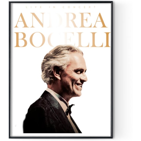 Andrea Bocelli 2024 Tour Digital Posters Print-image