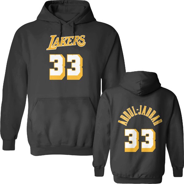 Kareem Abdul-Jabbar Jersey - Kareem Abdul Jabbar - Double Sided Hoodies-image
