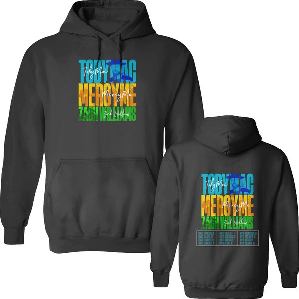 Tobymac Mercyme And Zach Williams 2023 Tour Double Sided Hoodies-image
