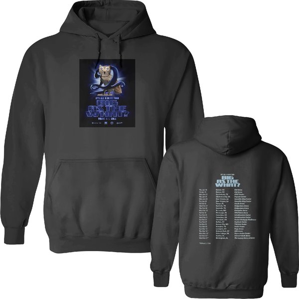 Drake And J. Cole Big As A What Tour 2024 Black Double Sided Hoodies Gift Fans Music S-3Xl-image