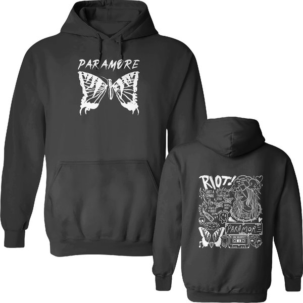 Paramore Butterfly Album Double Sided Hoodies-image