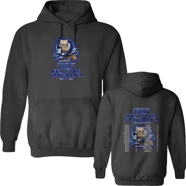 Drake J Cole Tour 2024 Double Sided Hoodies-image
