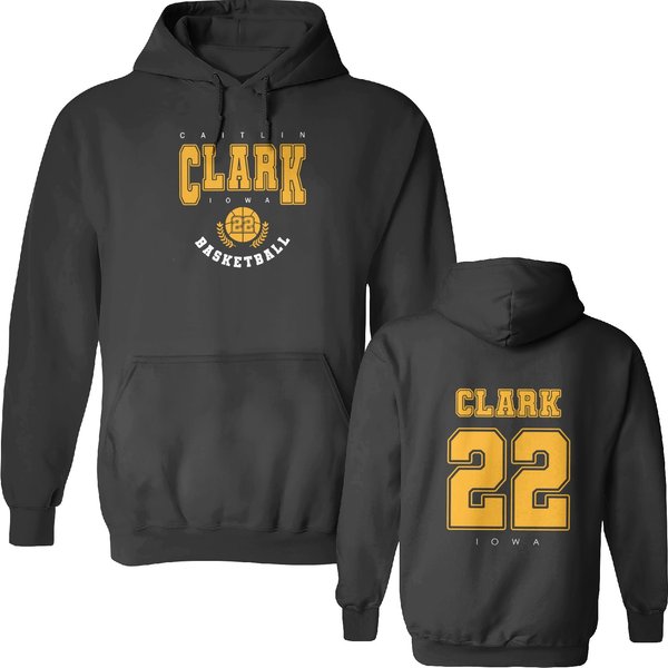 American Basketball Double Sided Hoodies, Caitlin Clark Basketball Double Sided Hoodies-image
