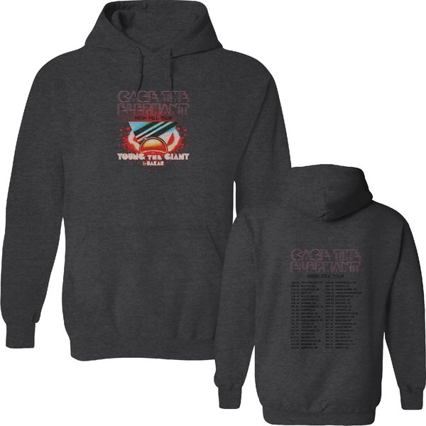 Cage The Elephant - Neon Pill Tour 2024 Double Sided Hoodies