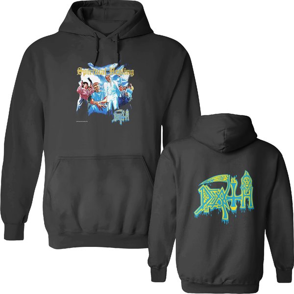 Death 1990 Vintage Double Sided Hoodies Spiritual Healing / Extremely Rare-image