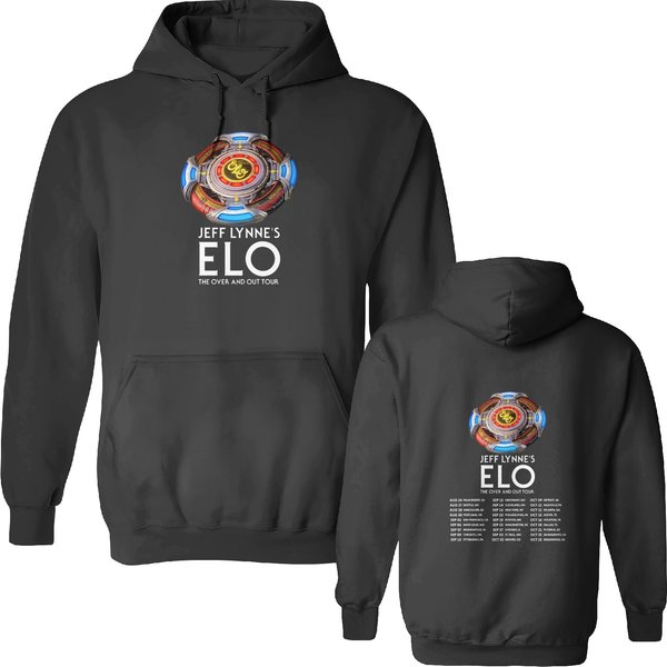 Jeff Lynne Tour 2024 Elo Double Sided Hoodies