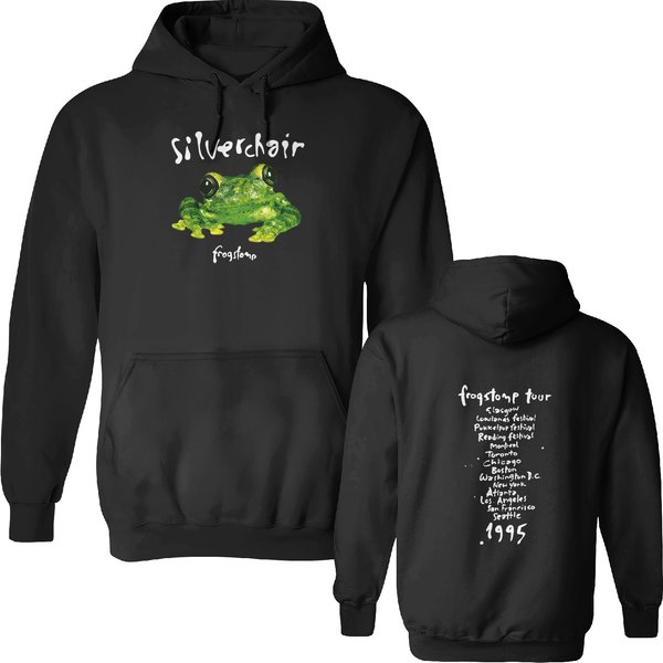 1995 Silverchair Frogstomp Tour Promo Double Sided Hoodies, Silverchair Tour 1995 Double Sided Hoodies-image