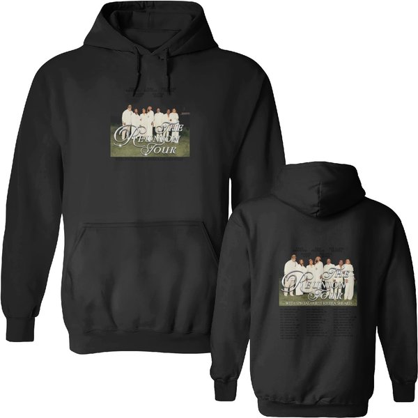 Kirk Franklin The Reunion Tour 2024 Double Sided Hoodies, Kirk Franklin Fan Double Sided Hoodies-image