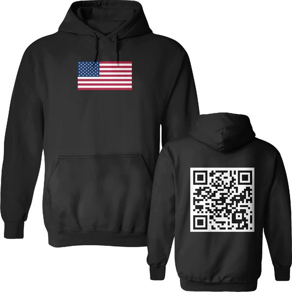 Trump Dance Qr Code Hoodie 2024