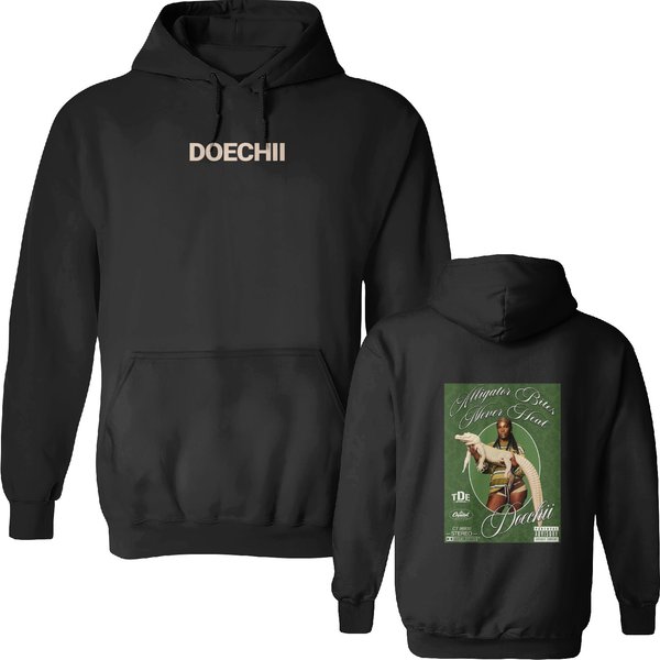Doechii Hoodie, Doechii Swamp Princess Concert Light Sand Pullover Merch Gift