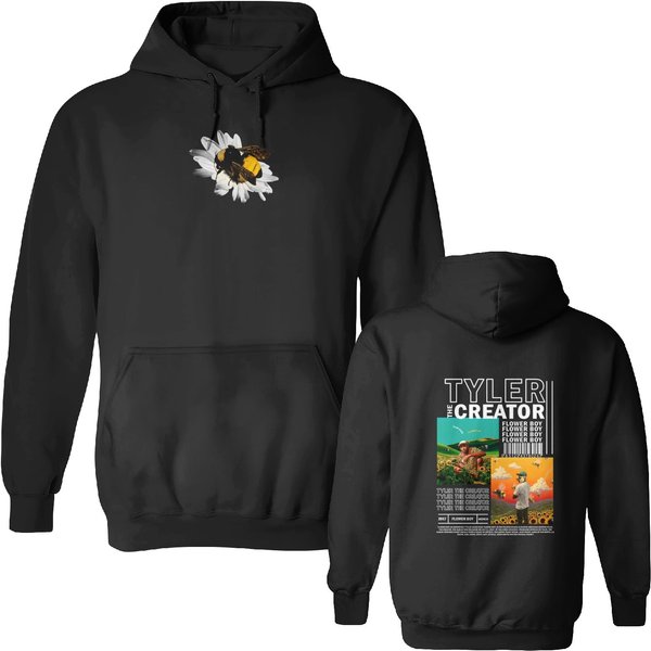 2 Sided Hoodie Tyler The Creator Flower Boy Album Cover Hoodie