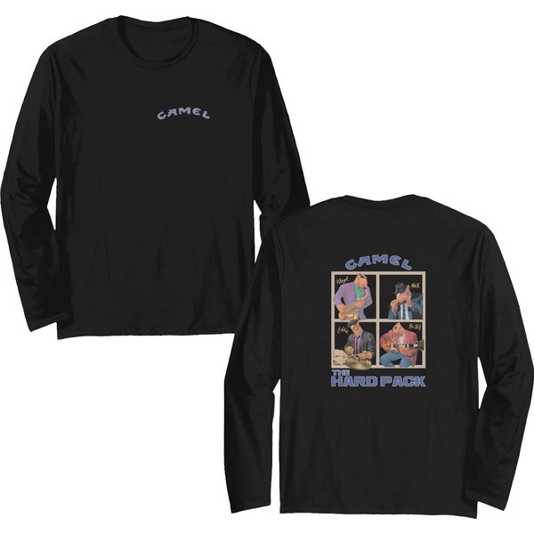 90S Camel The Hard Pack Double Sided Long Sleeves | Joe Camel Promo Double Sided Long Sleeves-image
