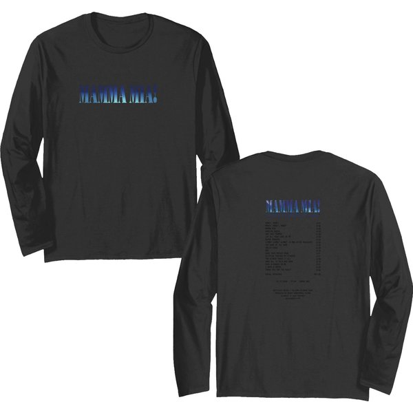 Album Mamma Mia Fan Gift Double Sided Long Sleeves, Pastel Dancing Queens Double Sided Long Sleeves-image