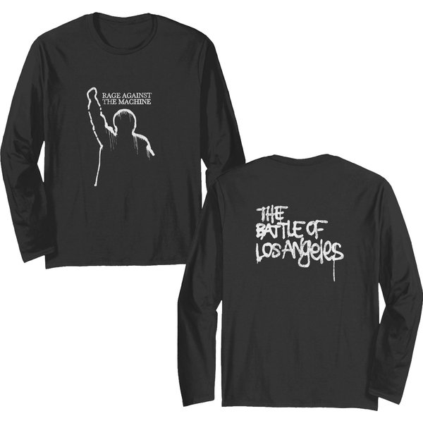 Rage Against Battle Of Los Angeles Double Sided Long Sleeves Double Sided Long Sleeves-image