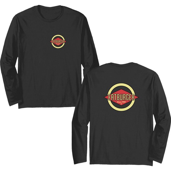 Fatburger Restaurant Logo Double Sided Long Sleeves-image