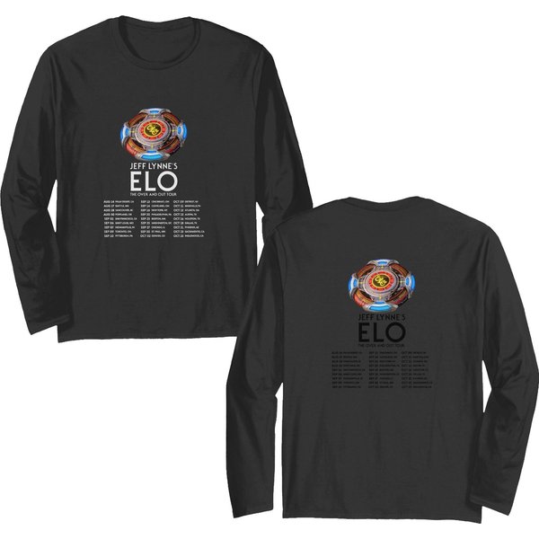 Jeff Lynne's Elo - The Over And Out Tour 2024 Double Sided Long Sleeves, Jeff Lynne's Elo 2024 Double Sided Long Sleeves-image