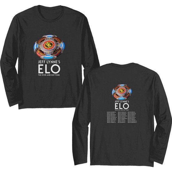 Jeff Lynne Tour 2024 Elo Double Sided Long Sleeves-image