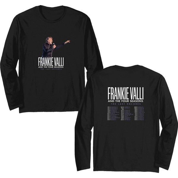 The Last Encores Tour 2024, Frankie Valli 2024 Concert Double Sided Long Sleeves-image