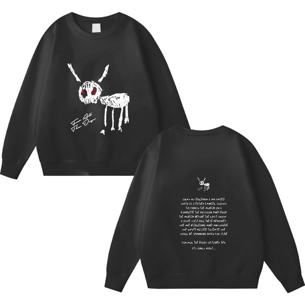 Double Sided Sweatshirt For All The Dogs