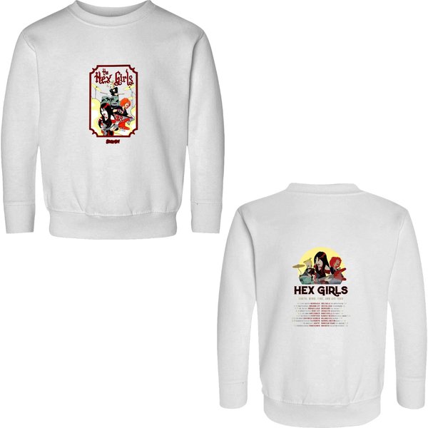 The Hex Girls Scooby Doo Vintage Double Sided Sweatshirts, Spell Bound World Tour Double Sided Sweatshirts-image