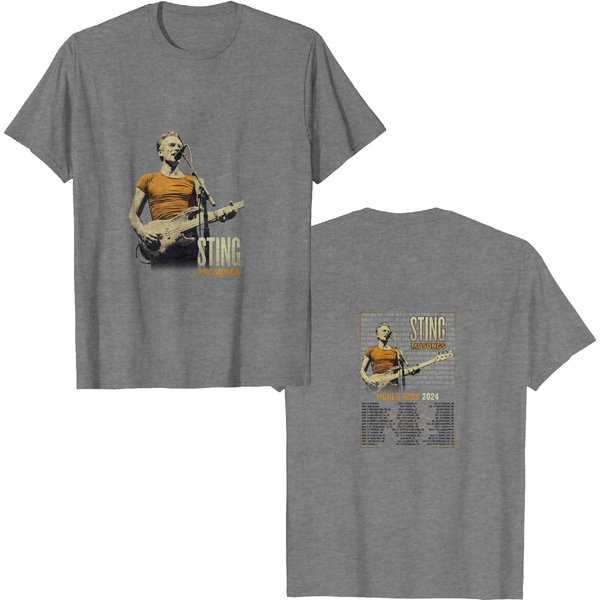Sting My Song World Tour 2024 T-Shirt.-image