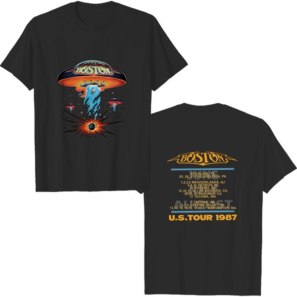 Boston Rock Band 1987 Tour T-Shirts-image